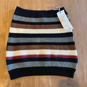 Marni striped wool mini skirt, size XS/0